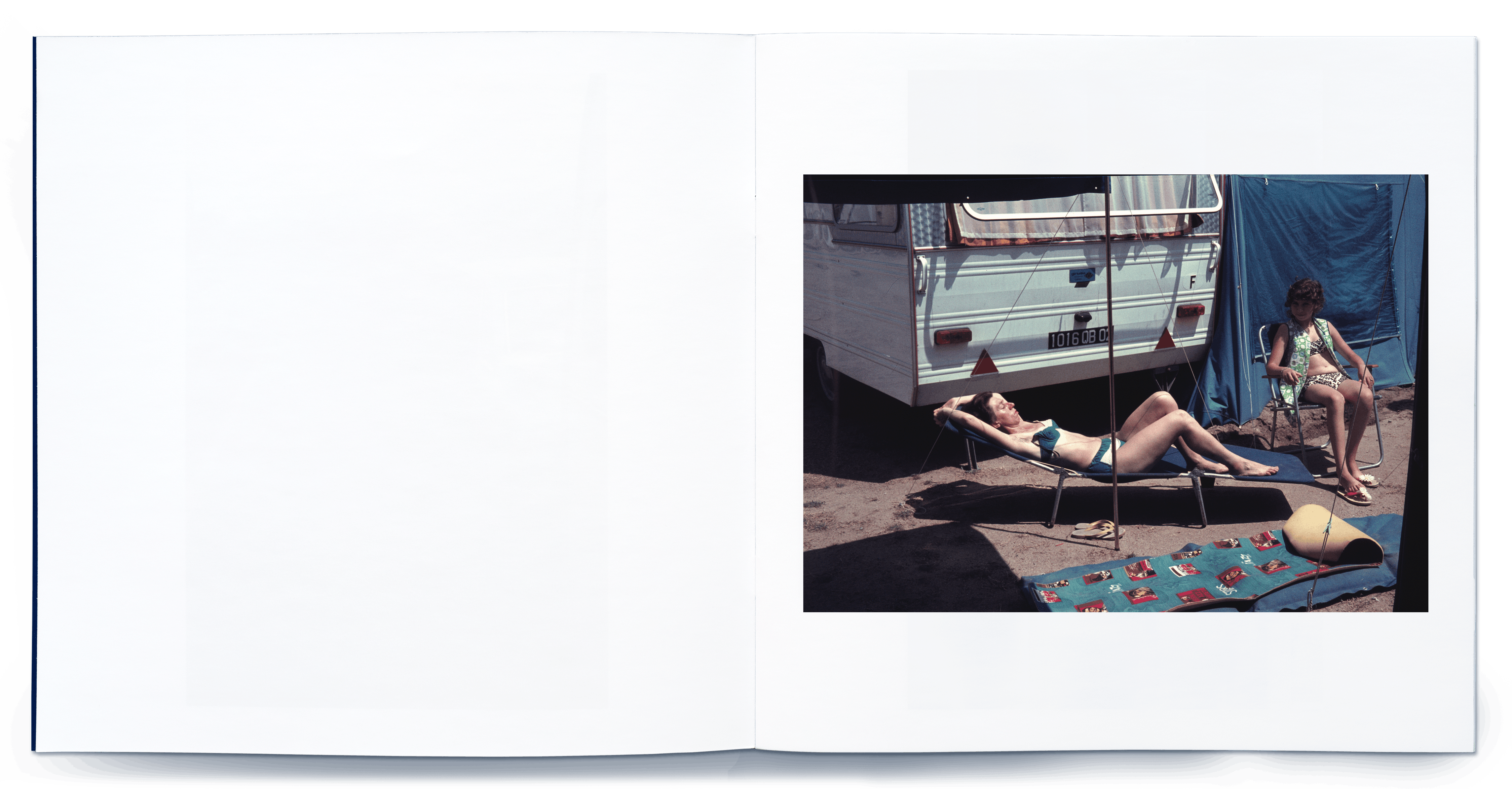 A woman taking a sunbath with her girl: a slide from bigkkids'zine